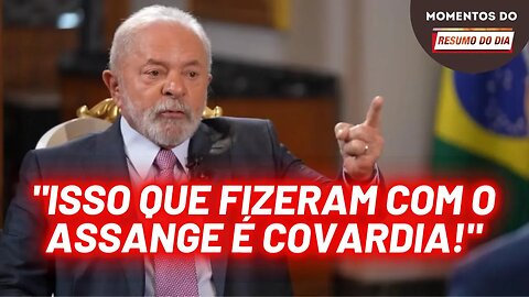 Lula crítica o silêncio da imprensa capitalista | Momentos do Resumo do dia