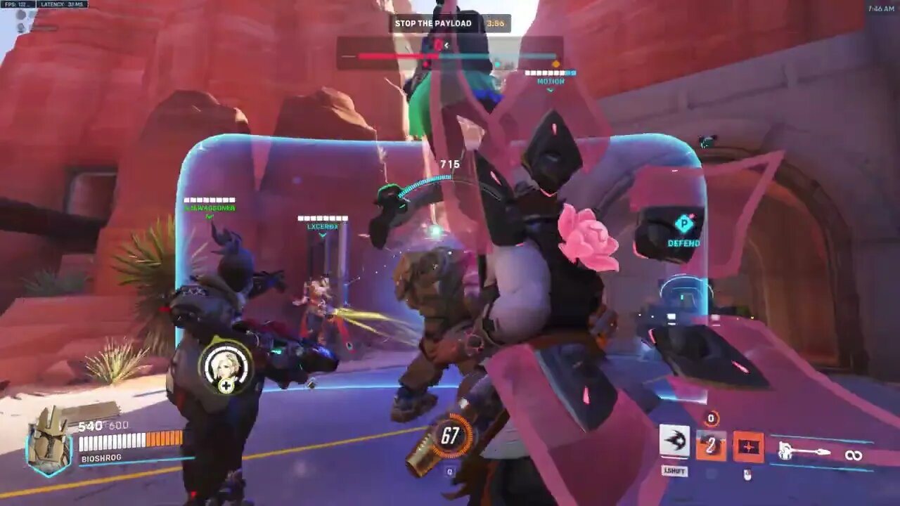 Overwatch 2 Reinhardt Gameplay #005