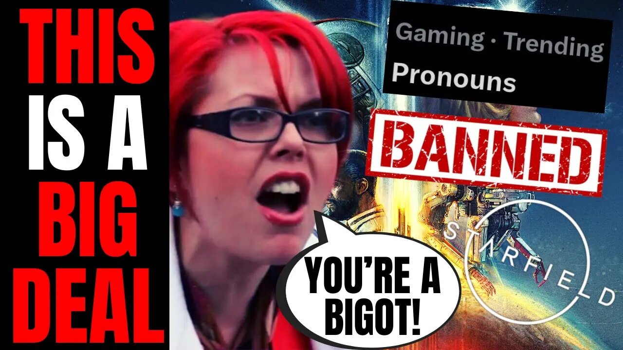 Starfield Controversy GETS WORSE | Woke Activists BAN MODS That Remove Pronouns After Viral Rant