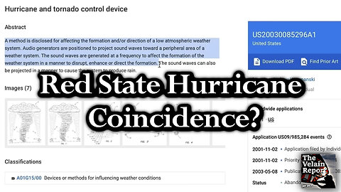Red State Hurricane Coincidence?