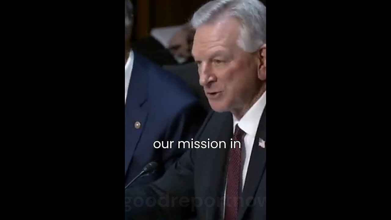 Tuberville "Directed Energy weapons are going to be a thing of the future"