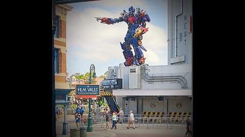 transformers ride Universal Studio Orlando Florida