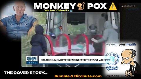 Monkey🐒Pox: The Cover Up Story... #VishusTv 📺