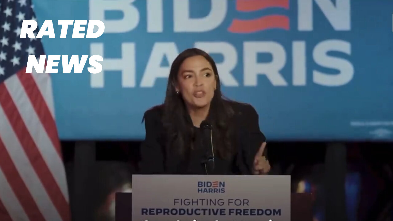 AOC Blasts Trump and Supreme Court at Biden-Harris Rally