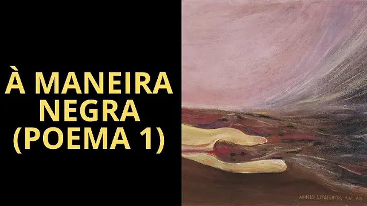 À MANEIRA NEGRA (POEMA 1)