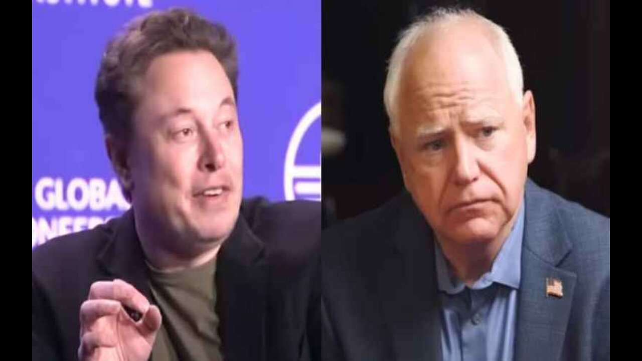 Elon Musk Warns Walz Wants to Scrap Americans’ ‘Right to Free Speech’