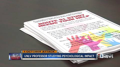 Professor studying psychological impact of 1 October