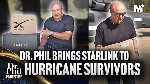 Dr. Phil Delivers Starlink Units from Elon Musk to Hurricane Survivors Dr. Phil Primetime