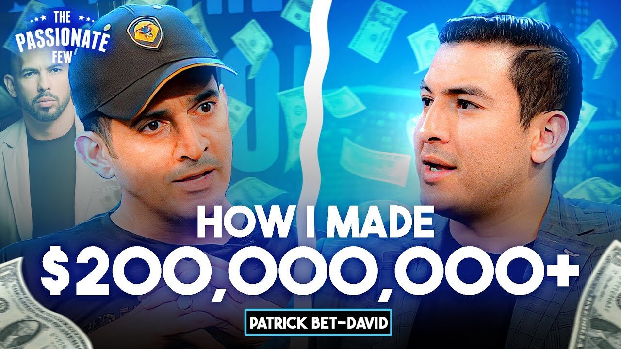 Patrick Bet-David Interview: From $49k In Debt To $200M+ | Andrew Tate | God | Success