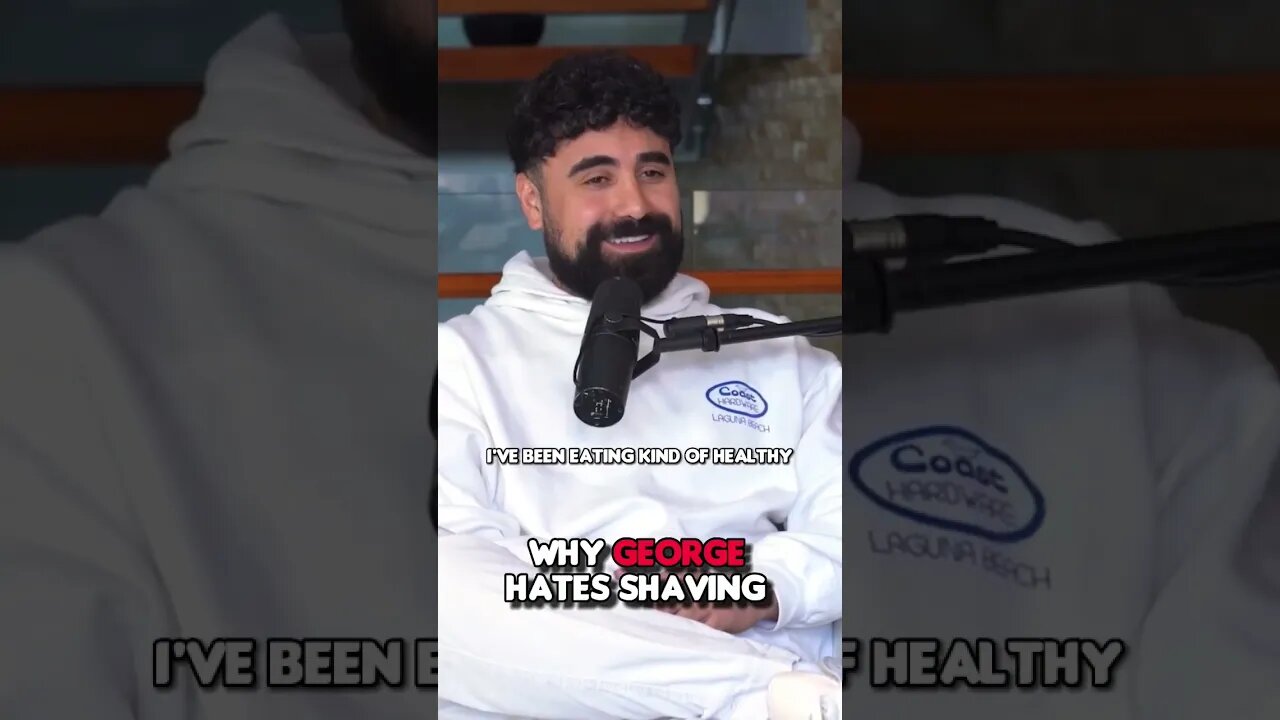 Why George hates shaving