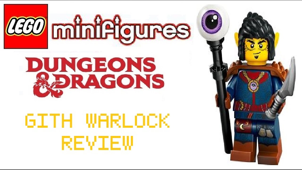 Lego Dungeon and Dragons Minifigures Gith Warlock Review