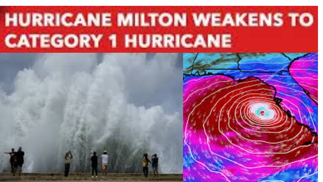 Hurricane Milton Moving Away From Florida With High Winds, Flooding Rain, Storm Surge