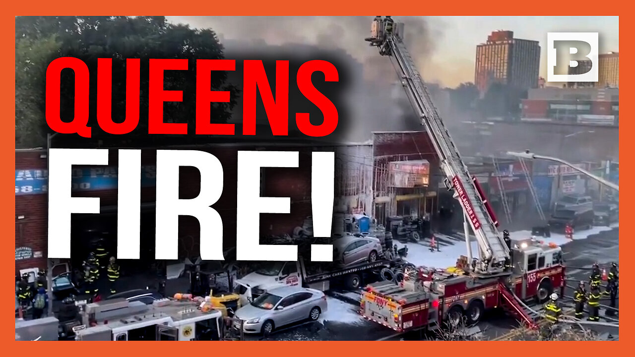 Fire in Queens! Smoke from 5-Alarm Blaze Seen from Manhattan