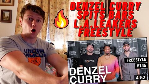 Denzel Curry Spits Bars - L.A.Leakers Freestyle ((INSANE IRISH GUY REACTION!!))