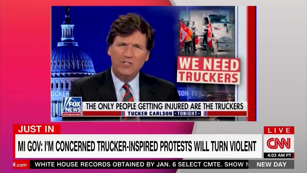 Michigan Gov. Gretchen Whitmer On Media Promoting Freedom Convoy: 'We Cannot Insight & Encourage People To Break The Law'