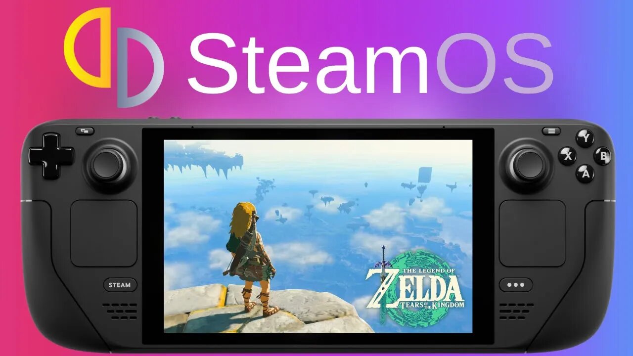 The Legend of Zelda: Tears of the Kingdom (Yuzu EA-3827) Switch Emulation | Steam Deck