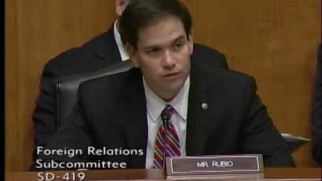 Sen. Rubio On Latin American Policy Hearing
