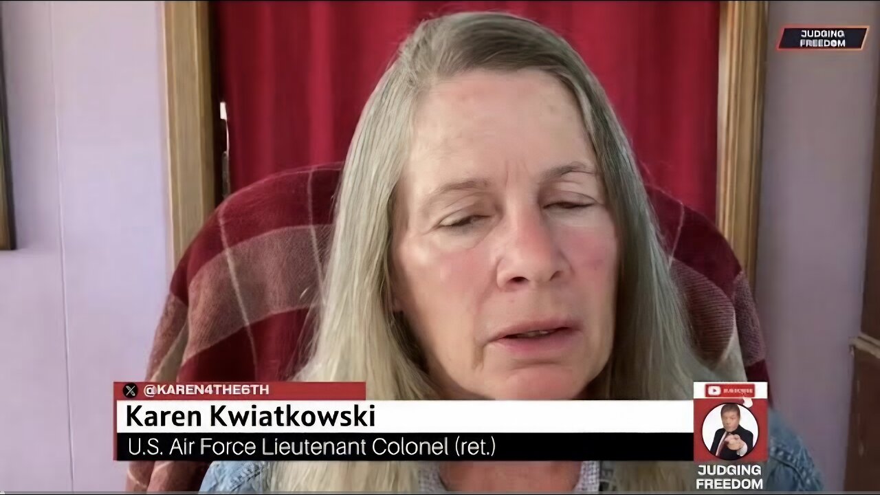 Lt.COL Karen Kwiatkowski : Biden and Genocide