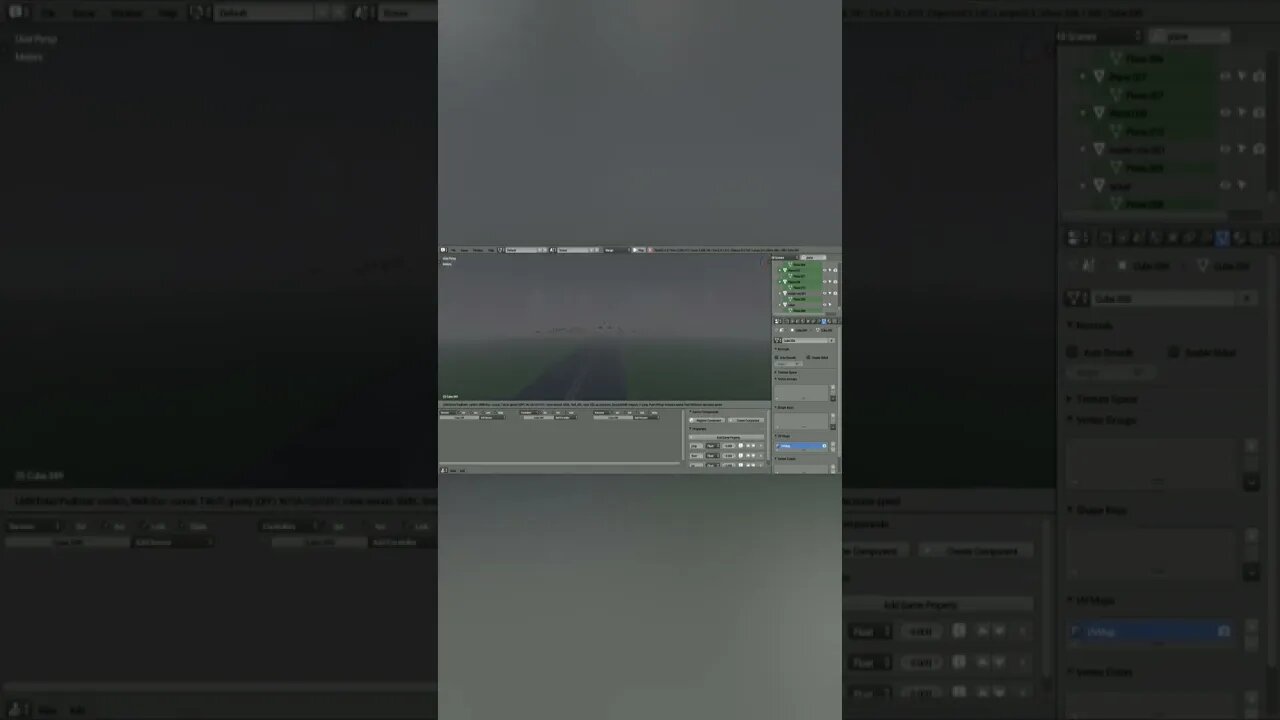 Lod system #indiegame #shorts #horrorgaming