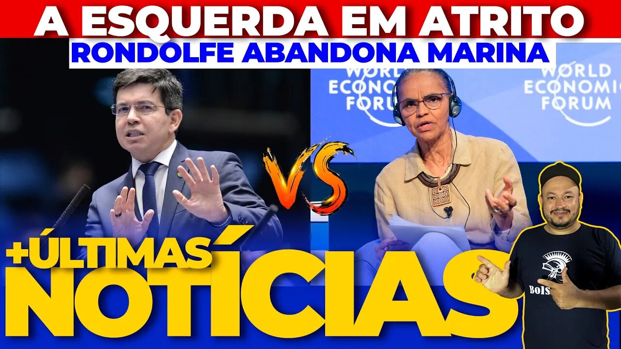 RONDOLFE RODRIGUES ENTRA EM ATRITO E DEIXA PARTIDO DE MARINA SILVA + AS ÚLTIMAS NOTÍCIAS