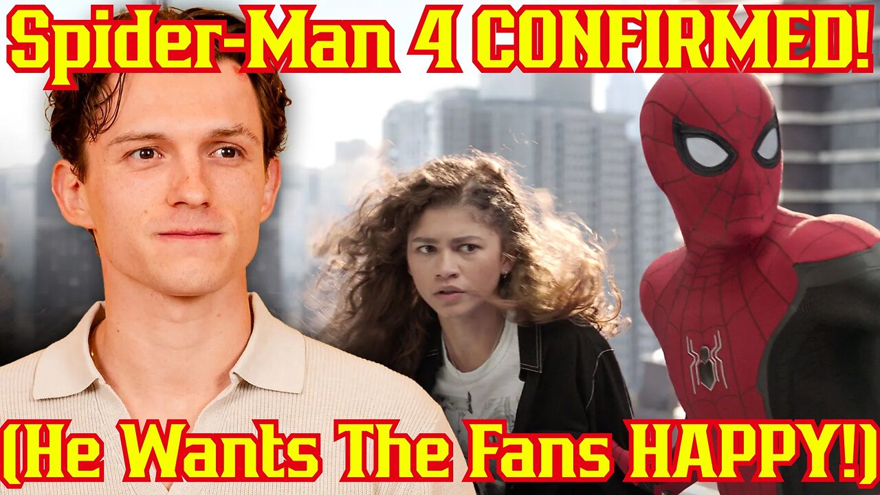 Spider-Man 4 CONFIRMED By Tom Holland! Fans Are TOP Priority For Next Movie