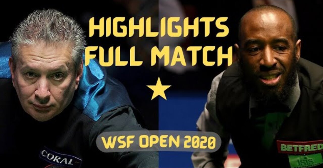 Tony Drago v Rory McLeod | WSF Open 2020