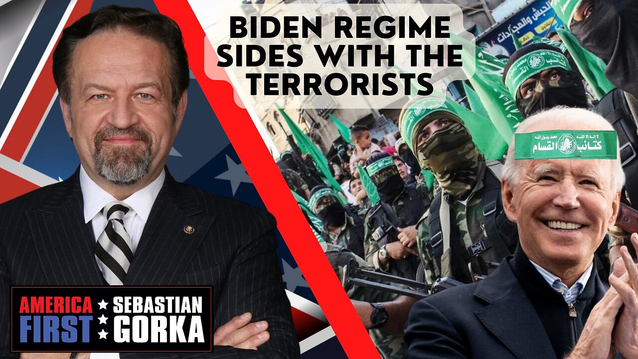 Biden regime sides with the terrorists. Tom Rose with Sebastian Gorka on AMERICA First