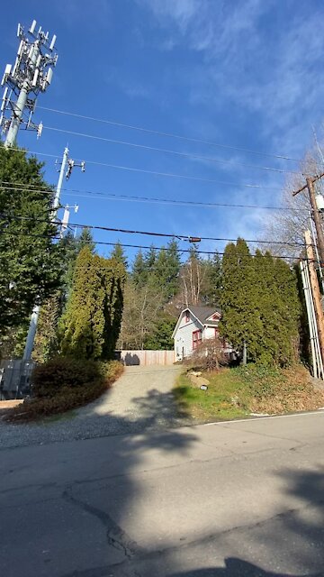 City living next to microwave towers...