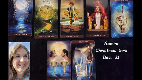 Gemini Christmas thru December 31, 2023 ~ Mystic Amista Weekly Tarot