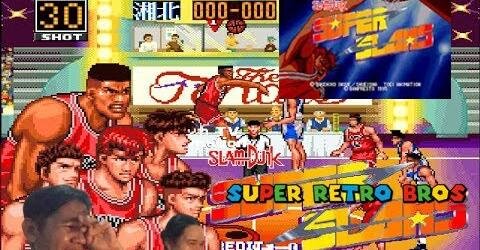 Slamdunk Super Slams gameplay (ARCADE)