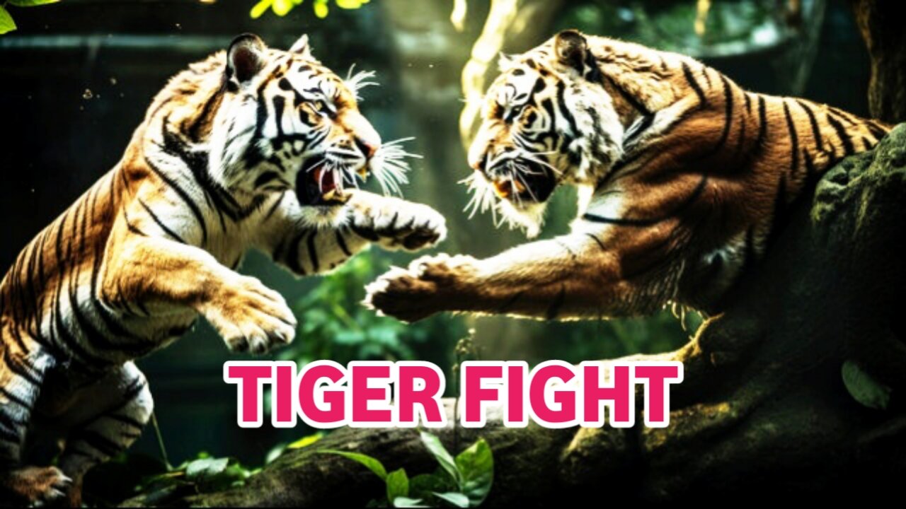 Tiger Fight _ Amazing Tiger Fight In Jungle |