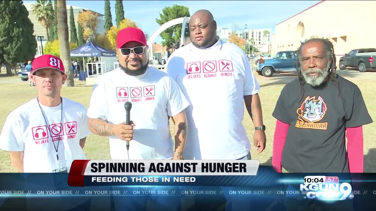 DJs spin against hunger in Tucson