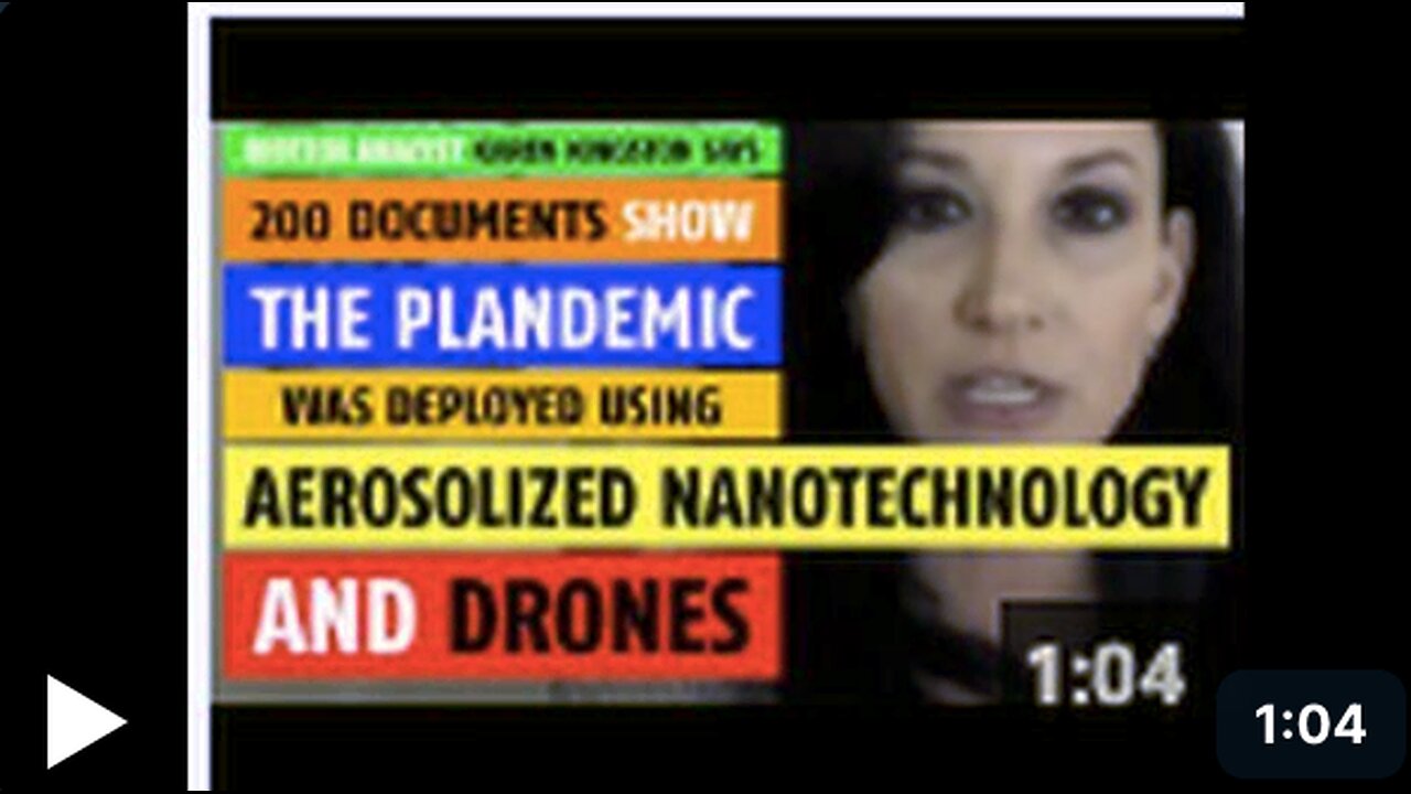 200 documents show the Plandemic was deployed using aerosolized nanotechnology & drones