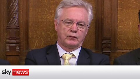 David Davis tells the PM: 'In the name of God, go'