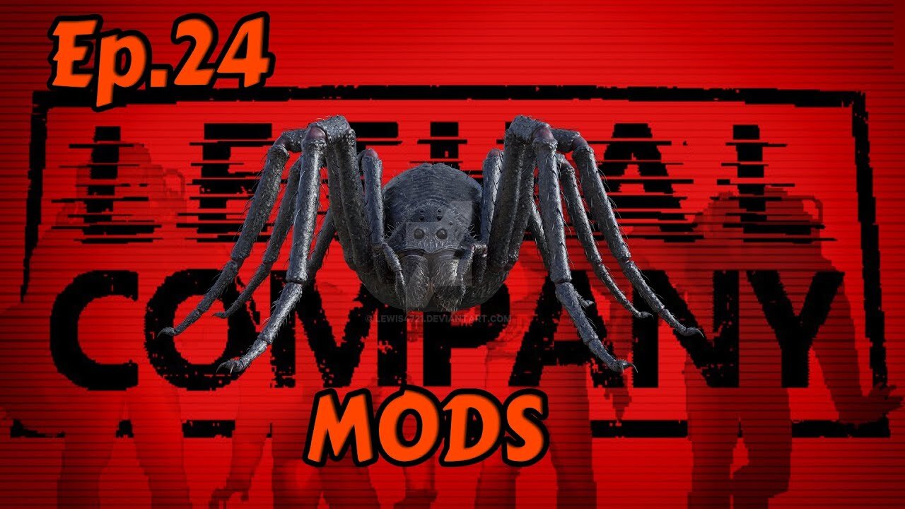 Lethal Company Mods[Ep.24]spider is my fear w/Tailsly&friends