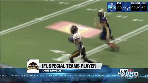 Sugar Skulls' Maggitt earns player of the week honors