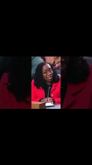 Judge Jackson Says She’s Not A Biologist When Asked This Question At Confirmation Hearing #shorts
