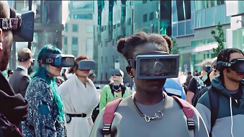 Year 2045, Humans Live In Amazing VR World In Over Populated Earth