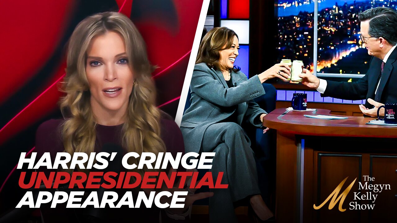 Kamala Harris' Cringe Unpresidential Appearance on Colbert's Late Night Show, w/ Batya Ungar-Sargon