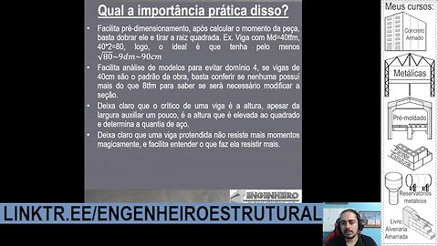 Qual momento maximo de uma viga armada ou protendida - Eng. Estrutural