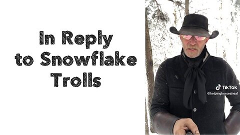 In Reply to Snowflake Trolls