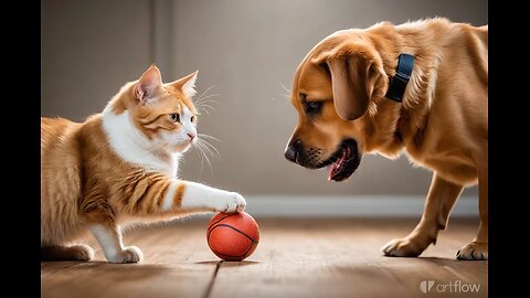 Hilarious Happenings: Cats and Dogs Turning the Backyard into a Comedy Zone