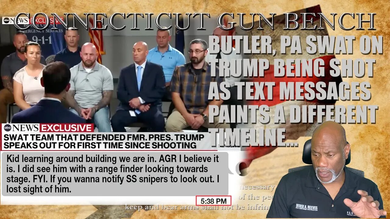 Butler, PA SWAT Speaks Out On Trump Being Shot, Text Messages Expose Flaws In Timeline Of Shooting