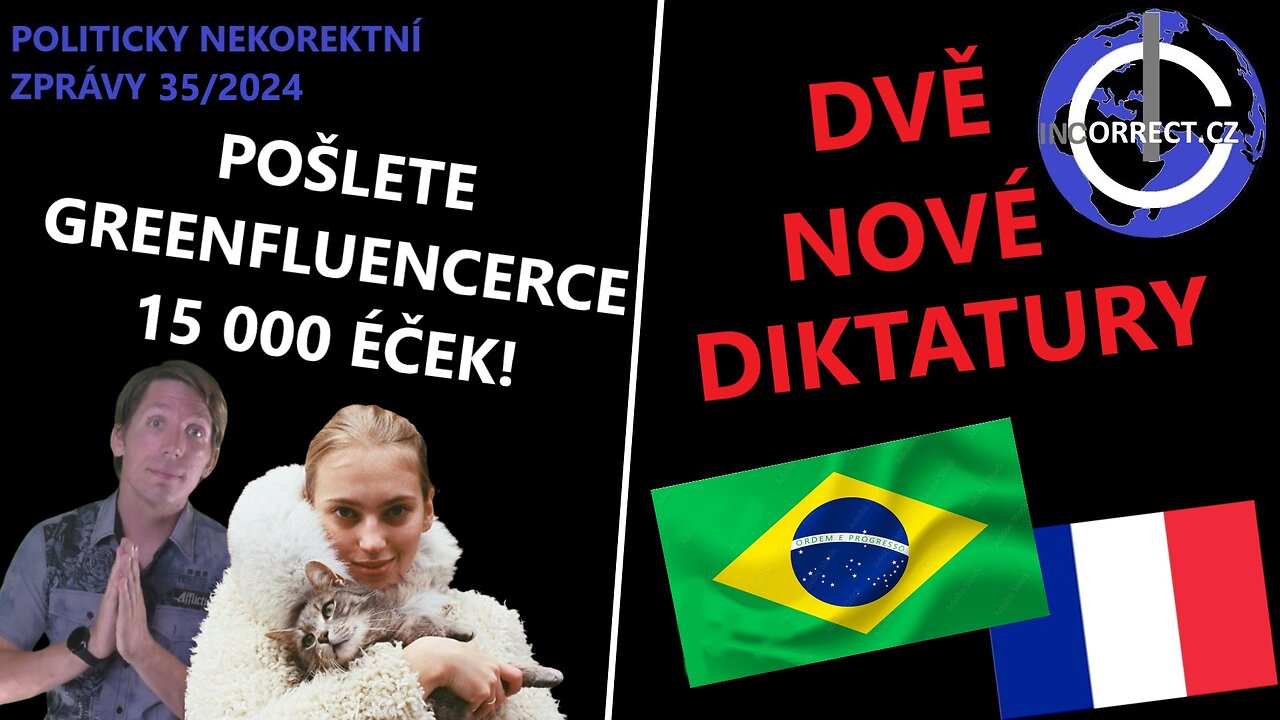 Zákaz X v Brazílii, výměna obyvatel, islamisti v Německu - POLITICKY NEKOREKTNÍ ZPRÁVY 35/2024