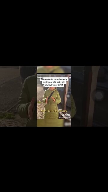 Crazy Woman Tells Girl To Not Wear Pink?