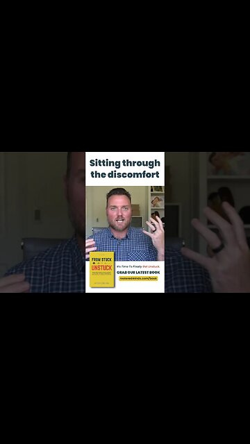 Sitting through the discomfort #shorts