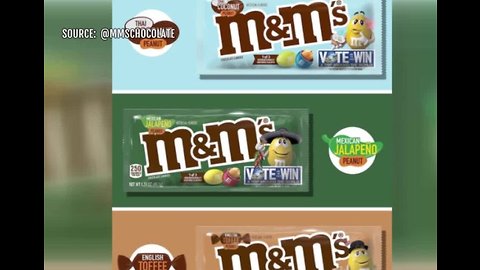 New flavors of M&Ms