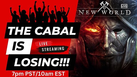 LIVE 7PM PST - The CABAL IS LOSING! God Wins In Case You Were Wondering!