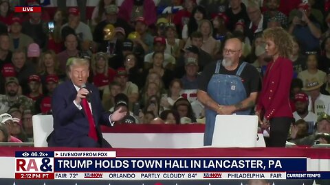 FULL EVENT: Trump holds town hall in Pennsylvania