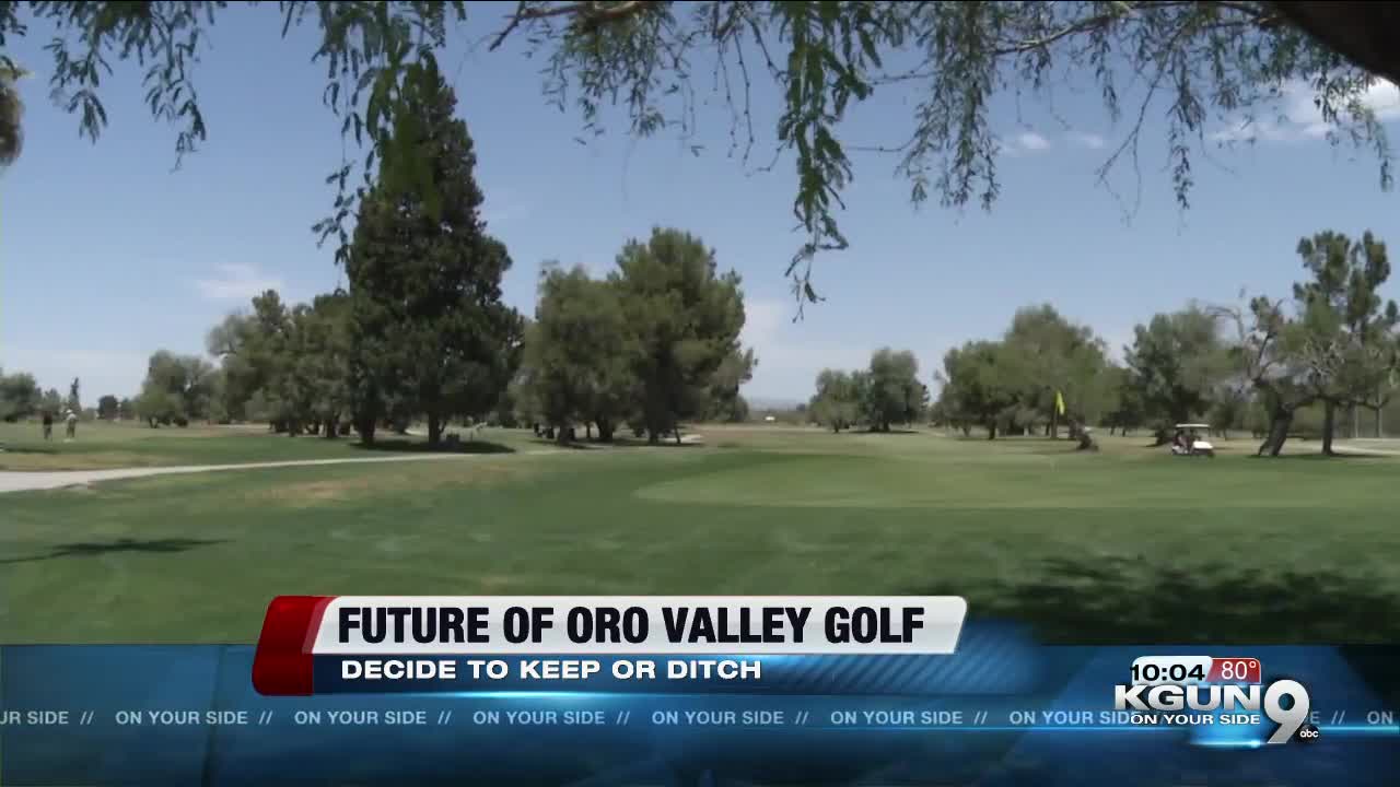 No decision made on future of Oro Valley golf courses